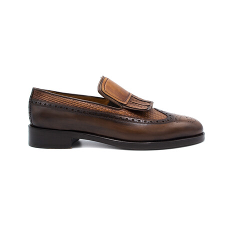 Athos Dress Shoe // Brown (Euro: 39)