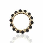 Superoro // 18K Rose Gold Smoky Quartz Ring // Ring Size: 6 // New