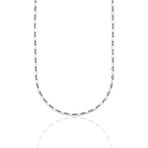 Superoro // 18K Rose Gold Ceramic Necklace // 24" // New