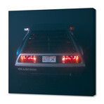 DeLorean Outta Time (12"W x 12"H x 0.75"D)