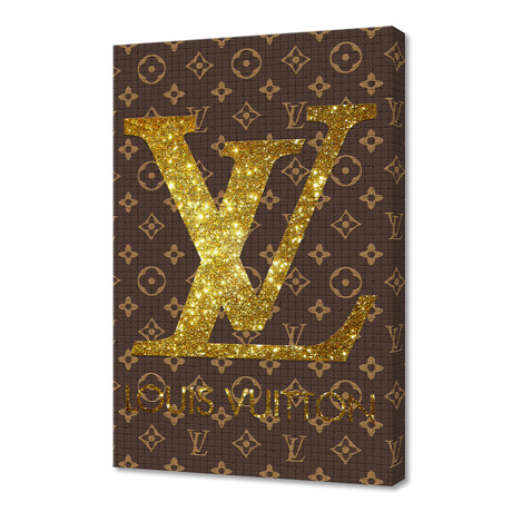 Louis Vuitton (8"W x 12"H x 0.75"D)