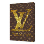 Louis Vuitton (8"W x 12"H x 0.75"D)