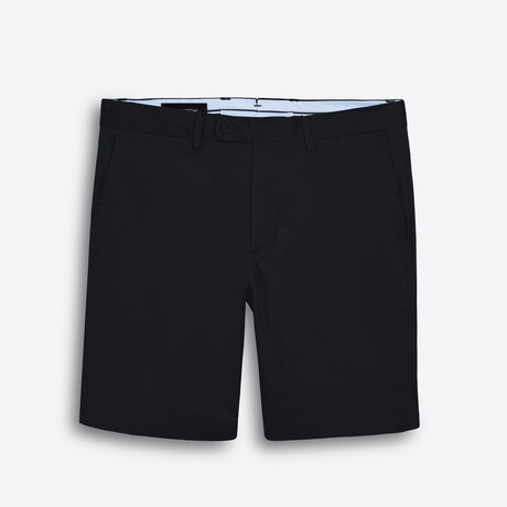 Mens Slim Chino Shorts // Black (Size 30)