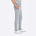 Mens Comfort Pants // Platinum (Large)