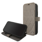 Genuine Leather // Wallet Quilted Perforated // iPhone 11 Pro