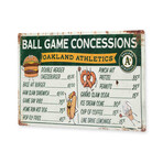Oakland Athletics // Concession Metal