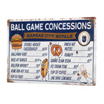 Kansas City Royals // Concession Metal