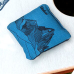 Dual Sided Cornhole Bags (Orange Horizon)