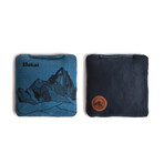 Dual Sided Cornhole Bags (Orange Horizon)