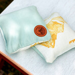 Dual Sided Cornhole Bags (Orange Horizon)