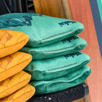 Dual Sided Cornhole Bags (Orange Horizon)