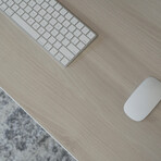 Yaasa Adjustable Desk Pro // Light Wood (52"W x 26"D)
