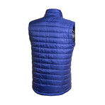 Puffer Vest // Blue (M)