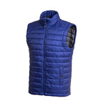 Puffer Vest // Blue (M)