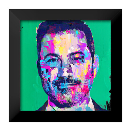 Jimmy Kimmel (18"H x 18"W x 2"D)