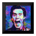 Jim Carrey (18"H x 18"W x 2"D)
