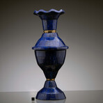 Handcrafted Lapis Lazuli Vase