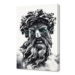 Zeus The King Of Gods (8"W x 12"H x 0.75"D)