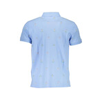 Waylon Short Sleeve Polo Shirt // Light Blue (S)