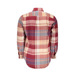 Landon Long Sleeve Button Down Shirt // Red (S)