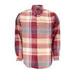 Landon Long Sleeve Button Down Shirt // Red (S)
