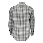 Ronan Long Sleeve Button Down Shirt // Gray (M)