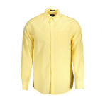 Colton Long Sleeve Button Down Shirt // Yellow (S)
