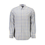 Enzo Long Sleeve Button Down Shirt // Yellow (2XL)