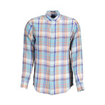 Roman Long Sleeve Button Down Shirt // Light Blue (S)