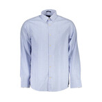 Bennett Long Sleeve Italian Collar Shirt // Light Blue (S)
