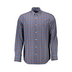 Beckham Long Sleeve Button Down Shirt // Blue (S)