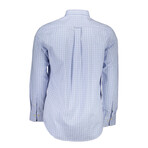 Bennett Long Sleeve Italian Collar Shirt // Light Blue (S)