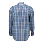 Maxwell Long Sleeve Button Down Shirt // Blue (S)