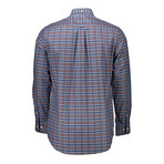 Beckham Long Sleeve Button Down Shirt // Blue (S)