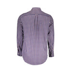 Wesley Long Sleeve Italian Collar Shirt // Blue (S)