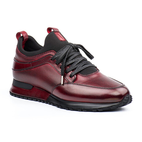 Fred Sneakers // Claret Red (Euro: 39)