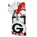 Georgia Bulldogs // Hairy Dog Hook Rack