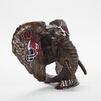Alabama Crimson Tide // The Bama Beast '17 Sculpture // Limited Edition Collegiate Bronze