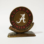 Alabama Crimson Tide // The Coin Sculpture // Limited Edition Collegiate Bronze