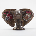 Alabama Crimson Tide // The Bama Beast '17 Sculpture // Limited Edition Collegiate Bronze