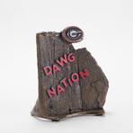 Georgia Bulldogs // "Dawg Nation" Sculpture // Limited Edition Collegiate Bronze