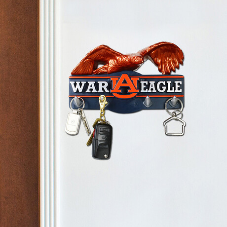 Auburn Tigers // War Eagle Hook Rack