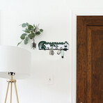 Michigan State // "Spartans Will" Hook Rack