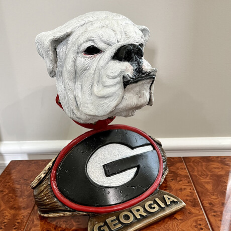 Georgia Bulldogs // Dawg Sculpture // Limited Edition Collegiate Bronze
