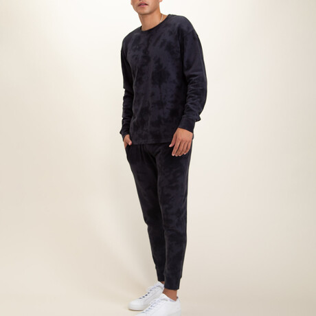 Lounge Joggers // Gray + Black (S)