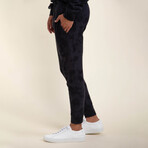 Lounge Joggers // Gray + Black (L)