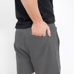 Wave Accent Essential Shorts // Gray (S)