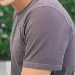 Pima Cotton T-Shirt // Bark (S)