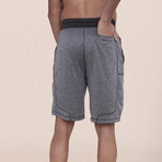 Micro-Perforated Basketball Shorts // Olive (XL)