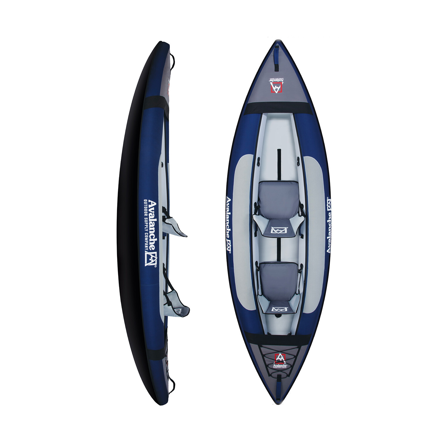 Avalanche 11' Voyager 2-Person Inflatable Kayak Set